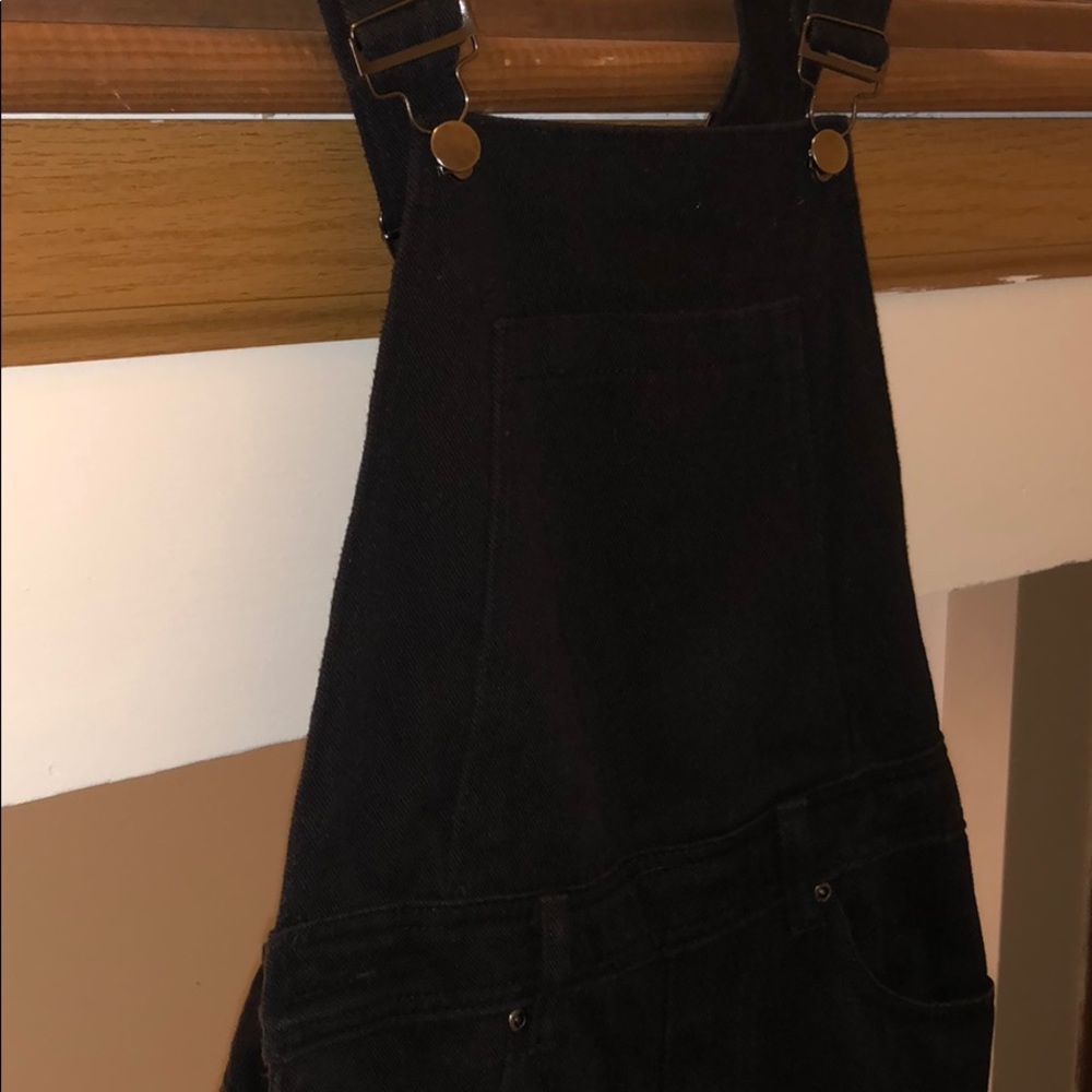 Black overalls extra small